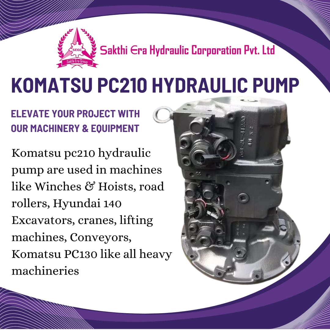 KOMATSU PC210 HYDRAULIC PUMP