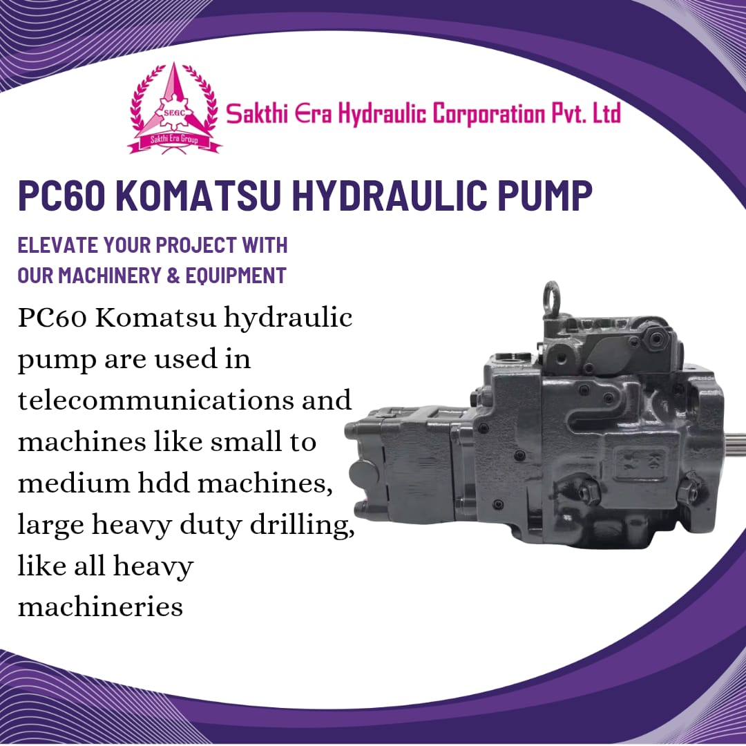 PC60 Komatsu Hydraulic Pump