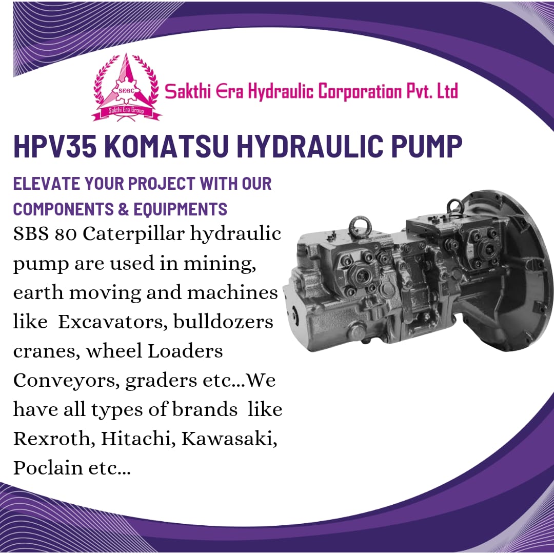 HPV35 KOMATSU HYDRAULIC PUMP