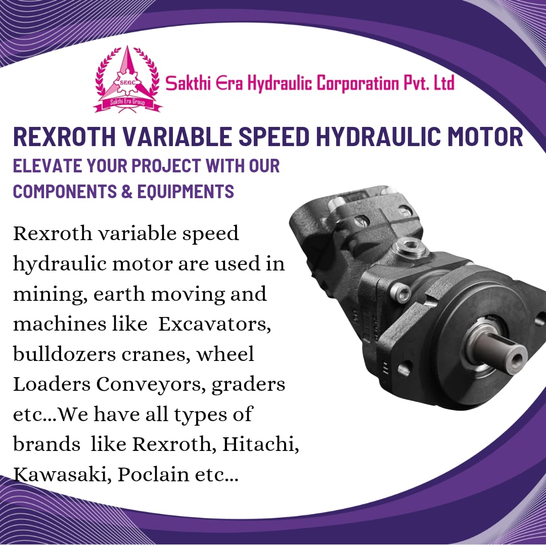 REXROTH VARIABLE SPEED HYDRAULIC MOTOR