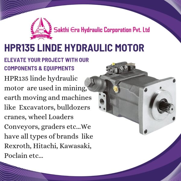 HPR135 LINDE HYDRAULIC MOTOR