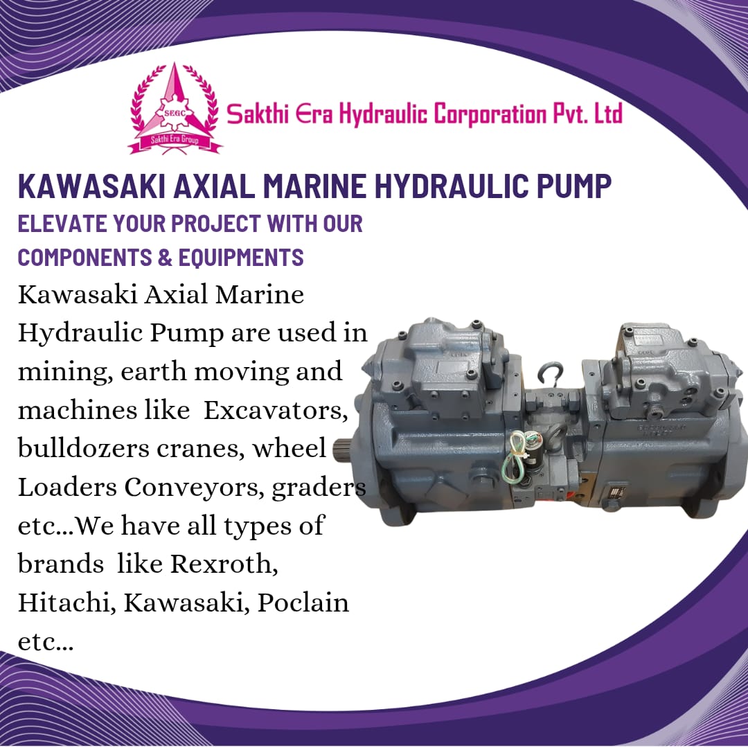 KAWASAKI AXIAL MARINE HYDRAULIC PUMP