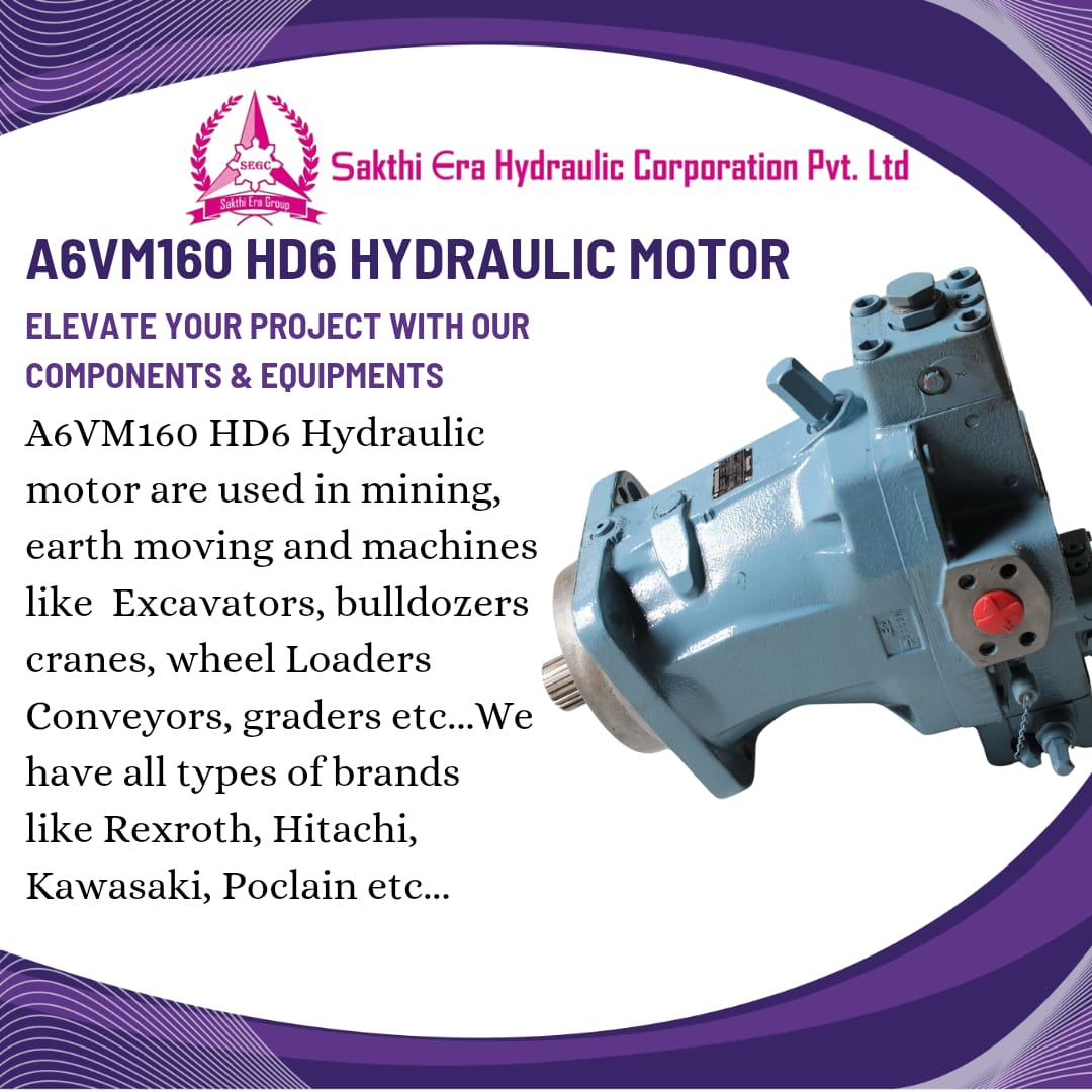 A6VM160-HD6 HYDRAULIC MOTOR