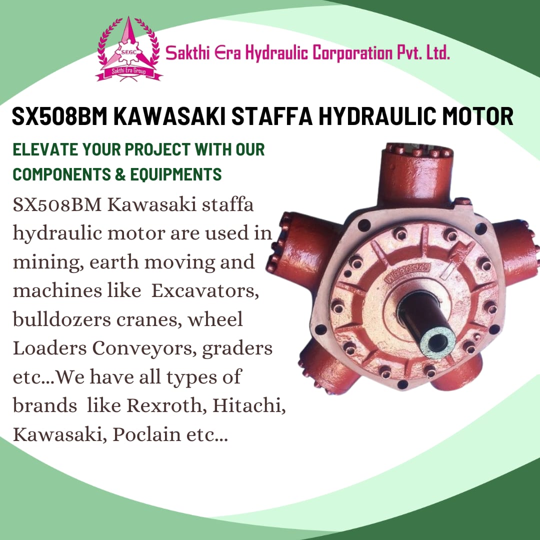 SX508BM Kawasaki Staffa Hydraulic Motor