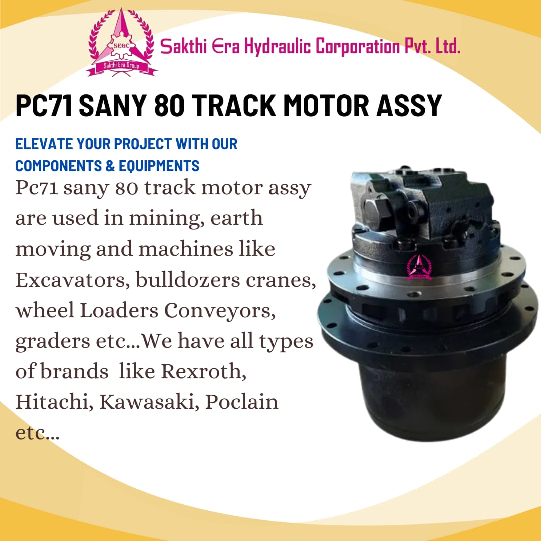PC71 SANY 80 TRACK MOTOR ASSY