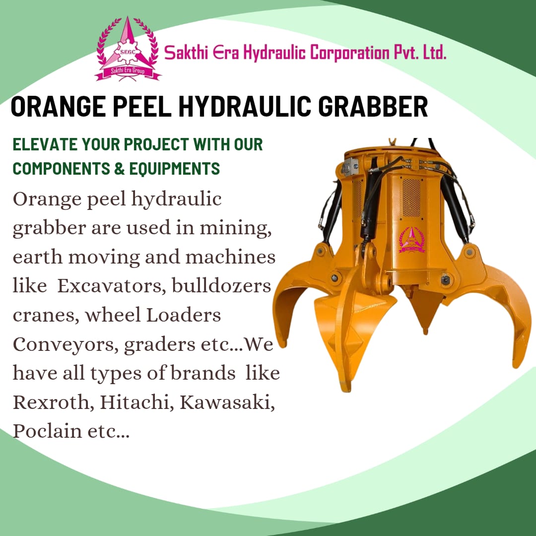 ORANGE PEEL HYDRAULIC GRABBER
