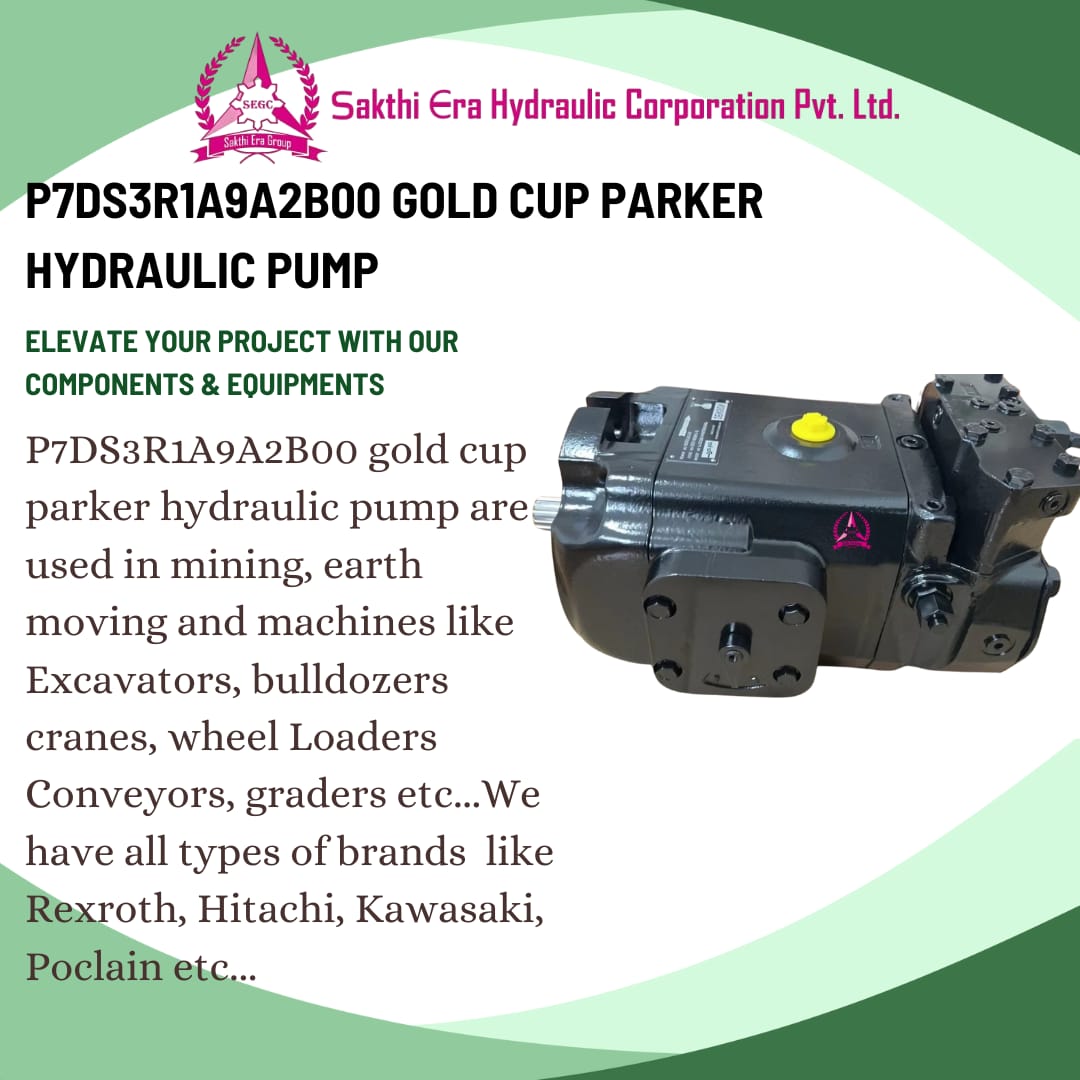 P7DS3R1A9A2B00 GOLD CUP PARKER HYDRAULIC PUMP