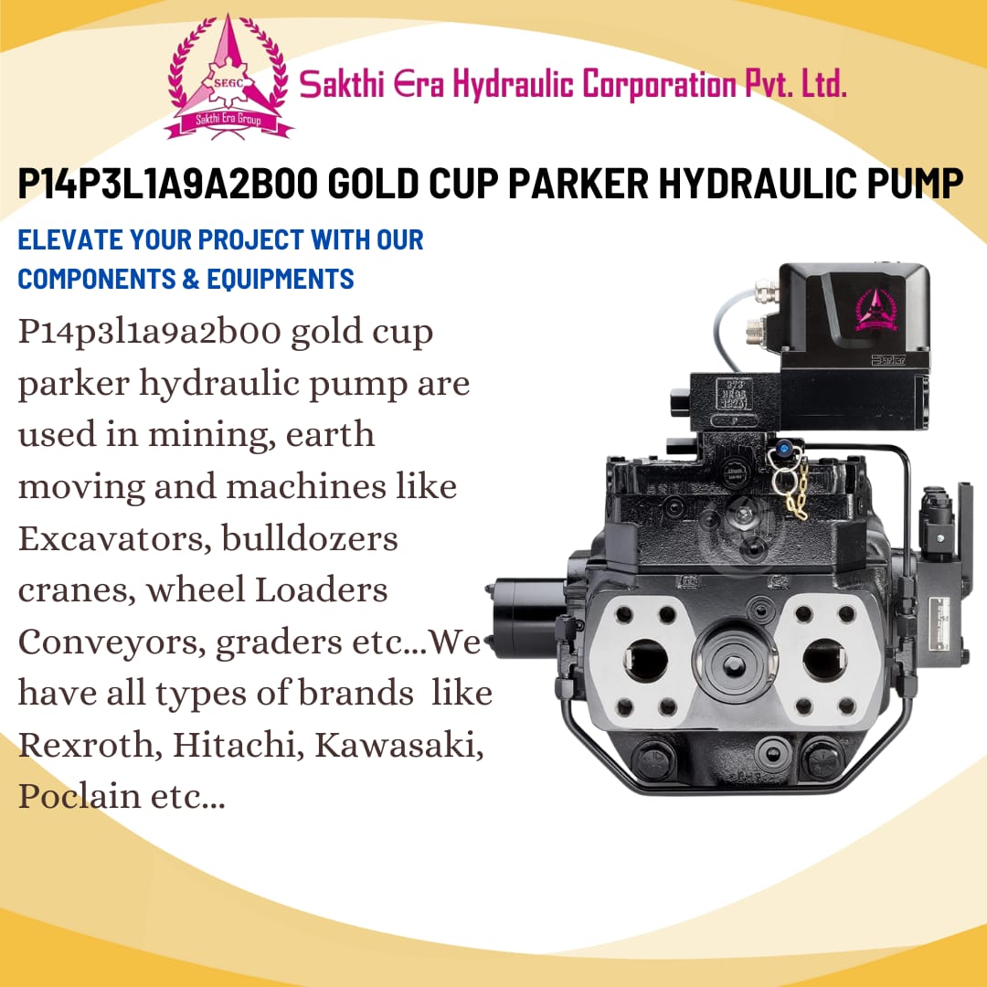 P14P3L1A9A2B00 GOLD CUP PARKER HYDRAULIC PUMP