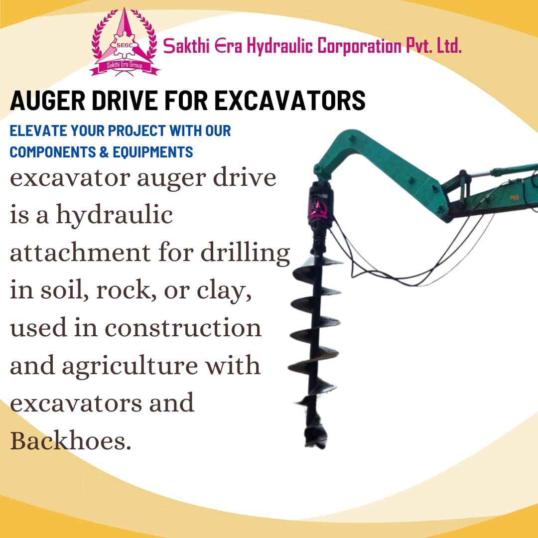 AUGER DRIVE FOR EXCAVATOR